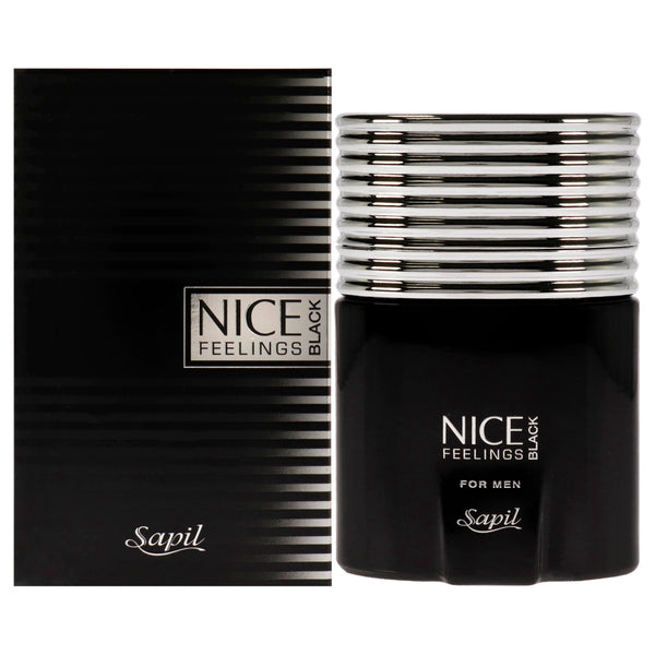 Sapil Nice Feelings Black by Sapil for Men - 2.5 oz EDT Spray