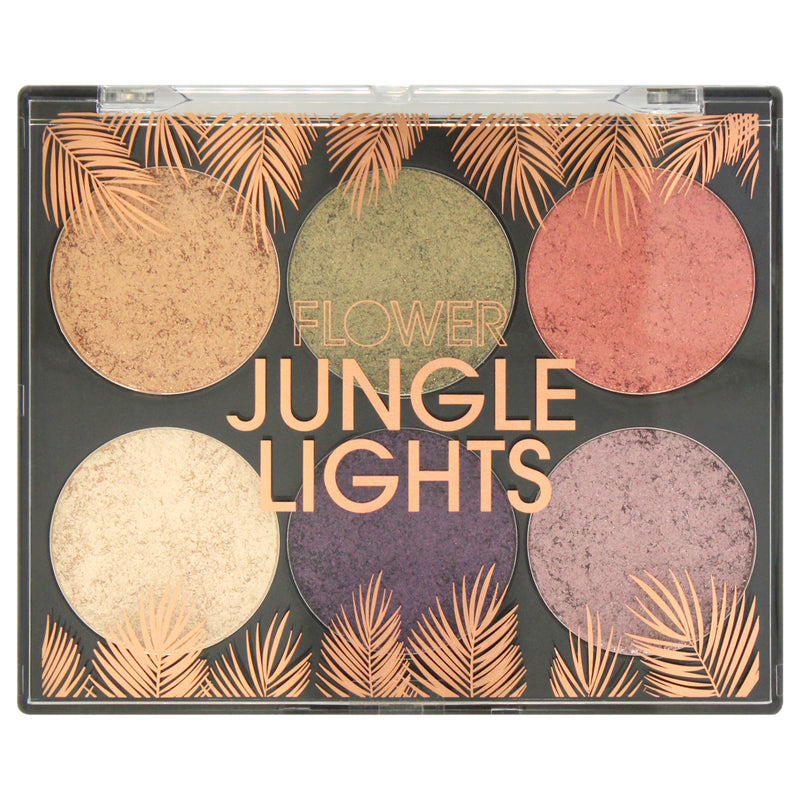 Flower Beauty Jungle Lights Shadow Palette by Flower Beauty for Women - 0.7 oz Palette