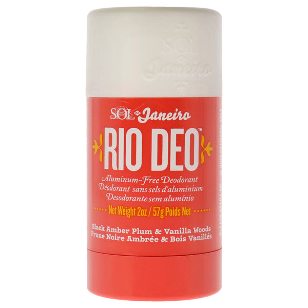 Sol de Janeiro Rio Deo Aluminum-Free Deodorant - 40 Black Amber Plum and Vanilla Woods by Sol de Janeiro for Unisex