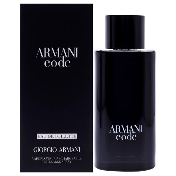 Giorgio Armani Armani Code by Giorgio Armani for Men - 4.2 oz EDT Spray (Refillable)