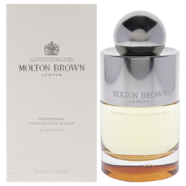 Molton Brown Mesmerising Oudh Accord and Gold by Molton Brown for Unisex - 3.3 oz EDT Spray