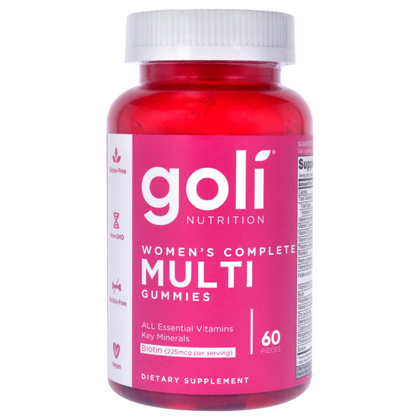 Goli Womens Complete Multi Gummies by Goli for Women - 60 Count Dietary Supplement