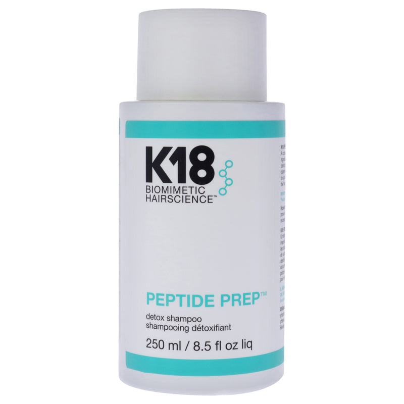 K18 Hair Peptide Prep Detox Shampoo by K18 Hair for Unisex - 8.5 oz Shampoo