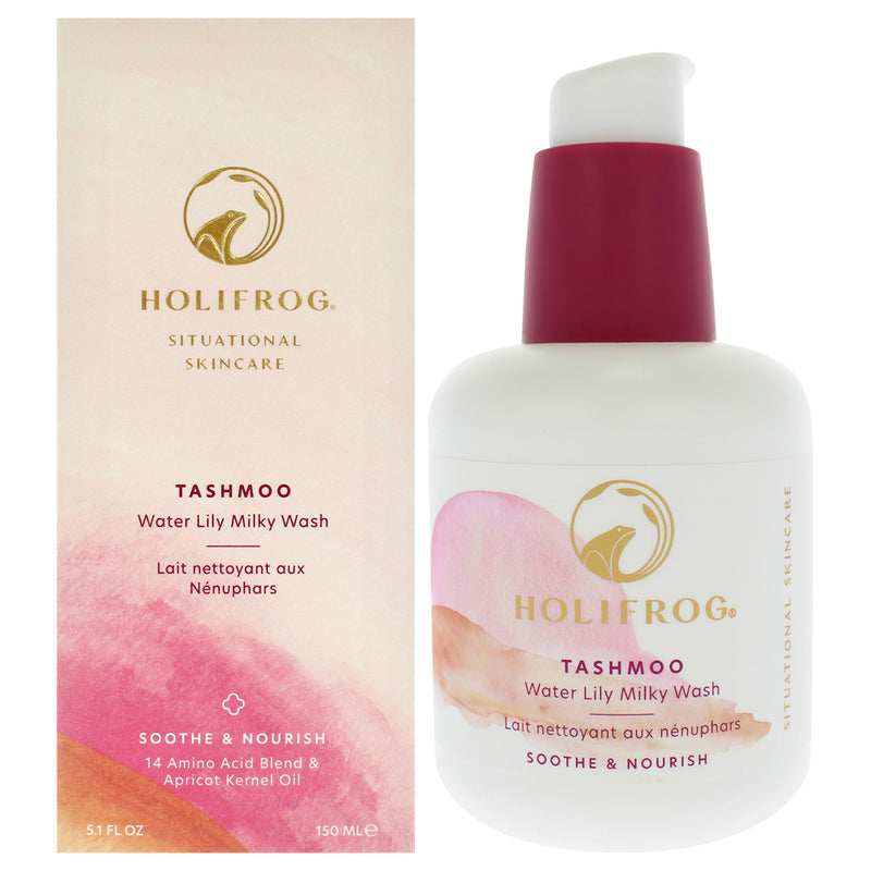 HoliFrog Tashmoo Water Lily Milky Wash by HoliFrog for Women - 5.1 oz Cleanser