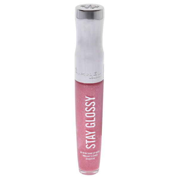 Rimmel London Stay Glossy Lip Gloss - 140 Flower Power by Rimmel London for Women - 0.18 oz Lip Gloss