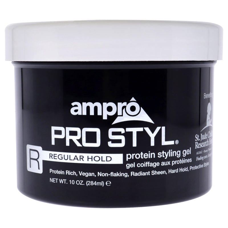 Ampro Pro Styl Gel - Regular Hold by Ampro for Women - 10 oz Gel