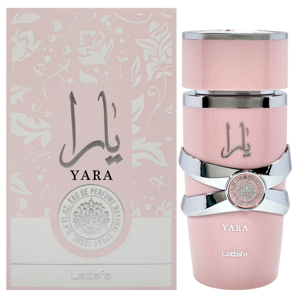 Lattafa Yara by Lattafa for Women - 3.4 oz EDP Spray