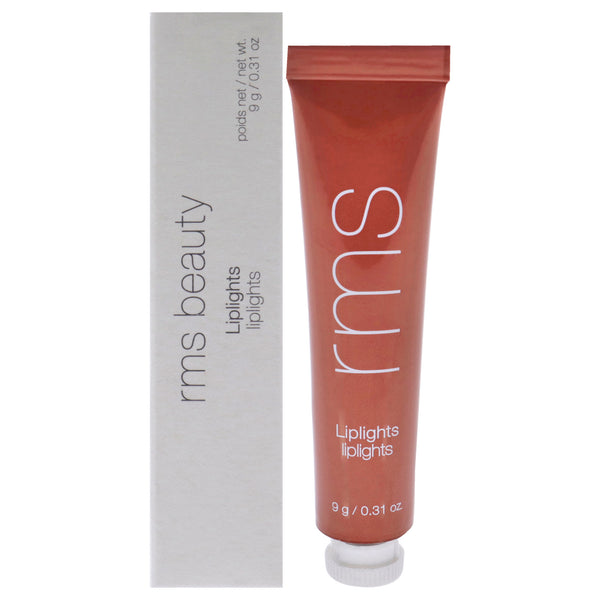 RMS Beauty Liplights Cream Lip Gloss - Bisou by RMS Beauty for Women - 0.31 oz Lip Gloss