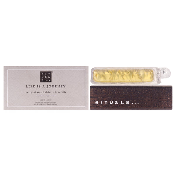 Rituals Life is a Journey - Leather and Patchouli by Rituals for Unisex - 2 x 0.10 oz Car Fragrance