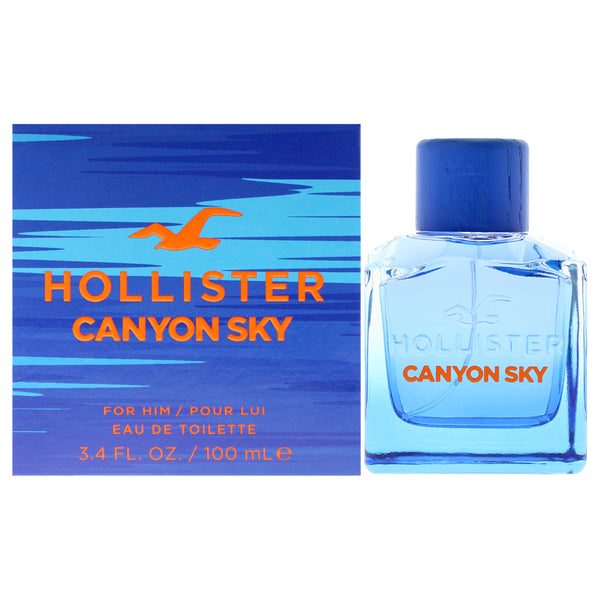 Hollister Canyon Sky by Hollister for Men - 3.4 oz EDT Spray
