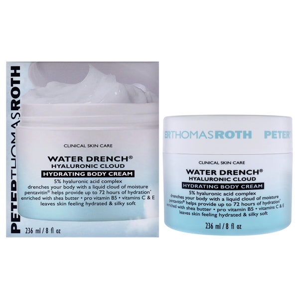 Peter Thomas Roth Water Drench Hyaluronic Cloud Hydrating Body Cream by Peter Thomas Roth for Unisex - 8 oz Body Cream