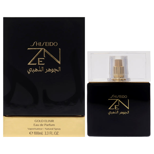 Shiseido Zen Gold Elixir by Shiseido for Women - 3.3 oz EDP Spray