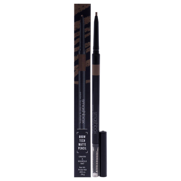 Smashbox Brow Tech Matte Pencil - Taupe by SmashBox for Women - 0.003 oz Eyebrow Pencil