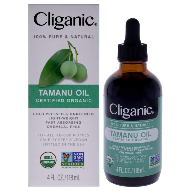 Cliganic Organic Tamanu by Cliganic for Unisex - 4 oz Oil