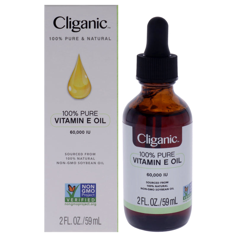 Cliganic Pure Vitamin E by Cliganic for Unisex - 2 oz Oil