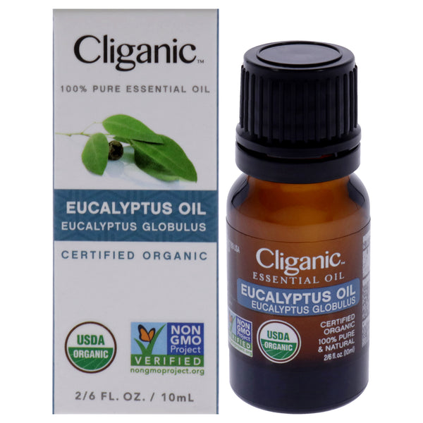 Cliganic Organic Eucalyptus by Cliganic for Unisex - 0.33 oz Oil