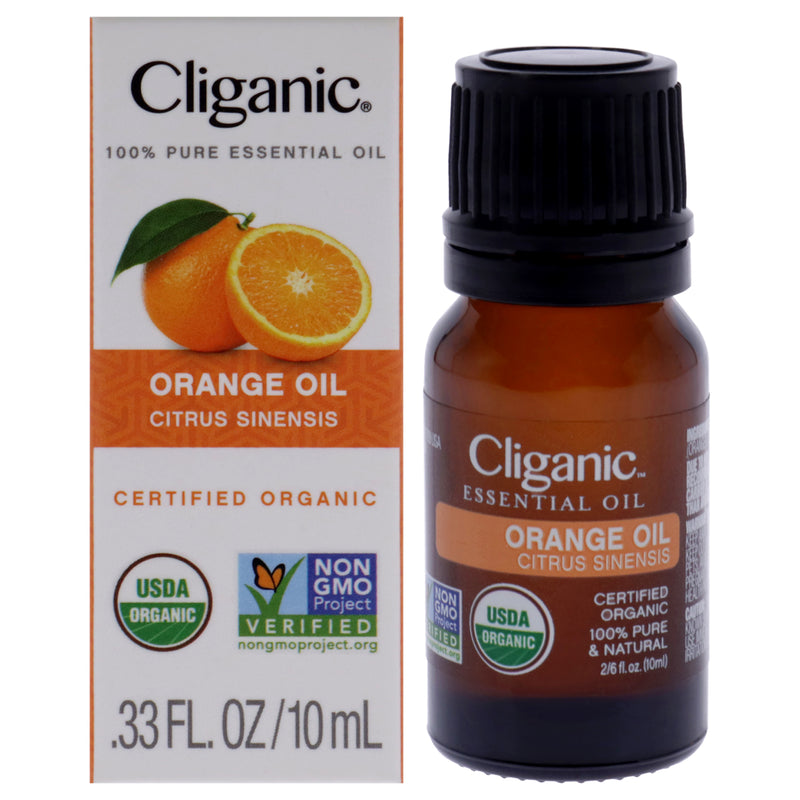 Cliganic Organic Orange by Cliganic for Unisex - 0.33 oz Oil