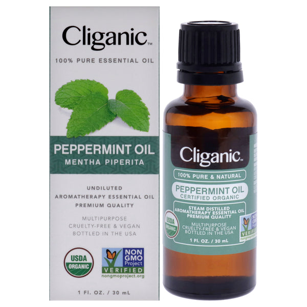 Cliganic Organic Peppermint by Cliganic for Unisex - 1 oz Oil