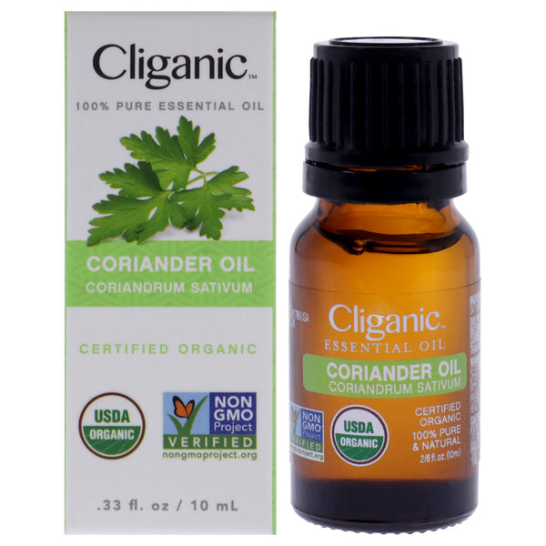 Cliganic Organic Coriander by Cliganic for Unisex - 0.33 oz Oil