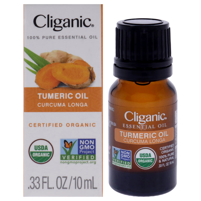 Cliganic Organic Turmeric by Cliganic for Unisex - 0.33 oz Oil