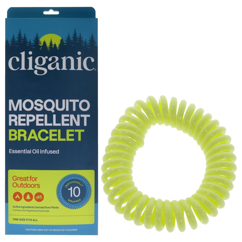 Cliganic Repellent Band by Cliganic for Unisex - 10 Pc Bracelet