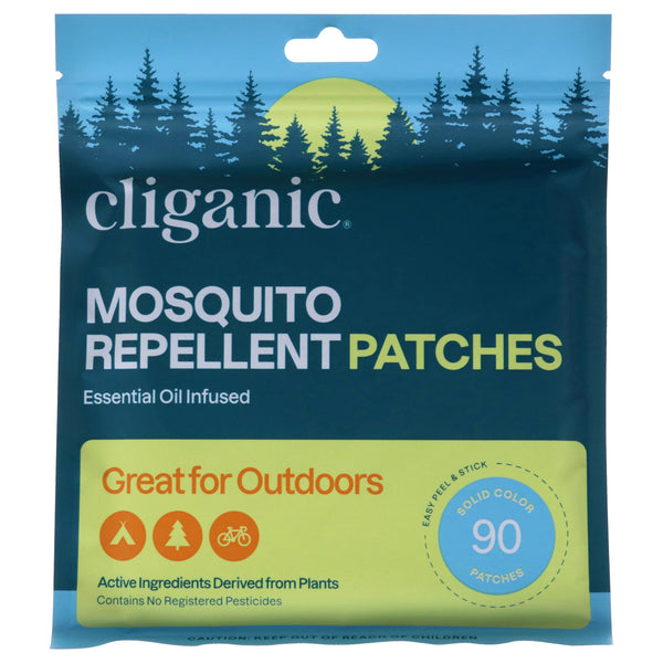Cliganic Repellent Patches Solid Color by Cliganic for Unisex - 90 Pc Patches