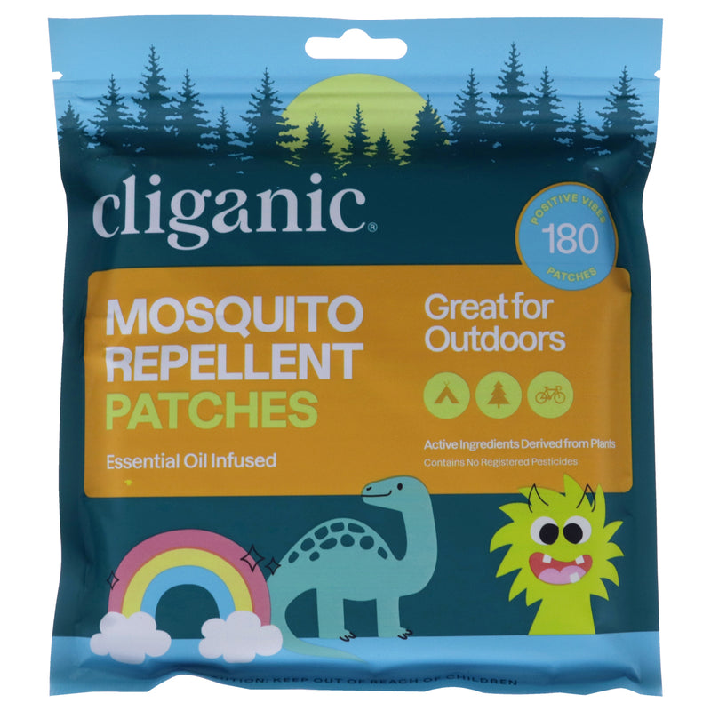 Cliganic Repellent Patches Positive Vibes by Cliganic for Kids - 180 Pc Patches