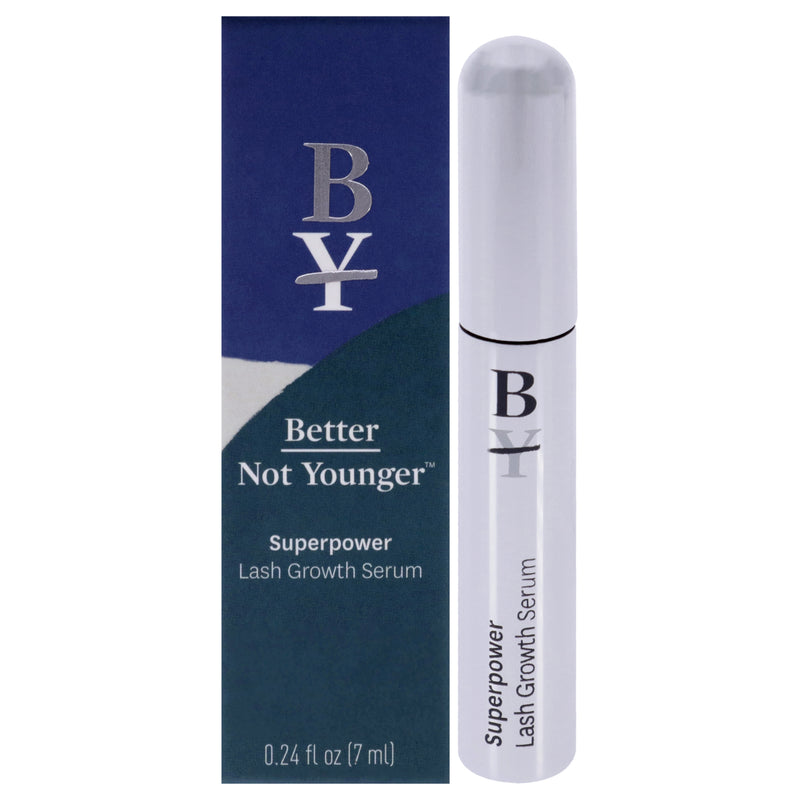 Better Not Younger Superpower Lash Serum by Better Not Younger for Unisex - 0.24 oz Serum