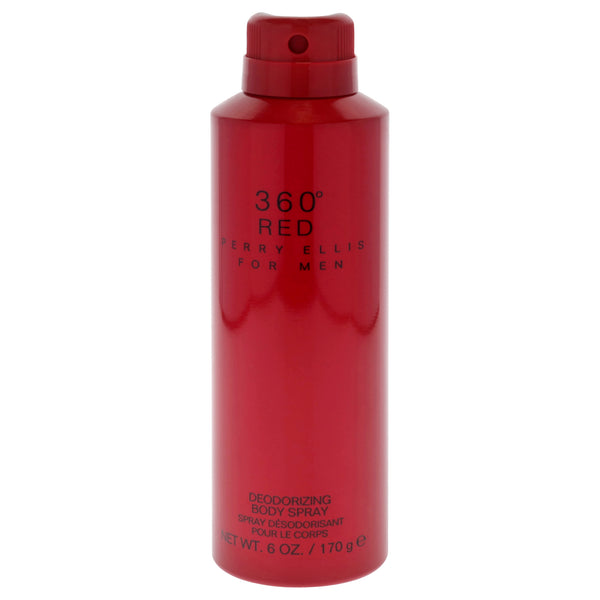 Perry Ellis 360 Red by Perry Ellis for Men - 6 oz Body Spray