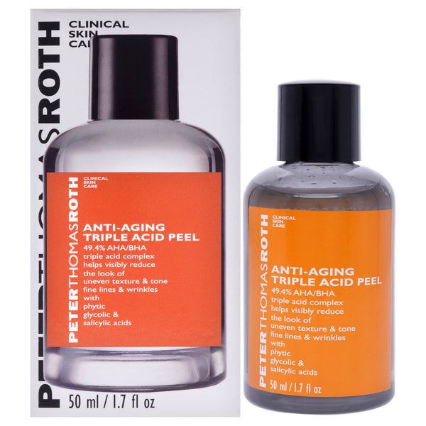 Peter Thomas Roth Anti Aging Triple Acid Peel by Peter Thomas Roth for Women - 1.7 oz Treatment