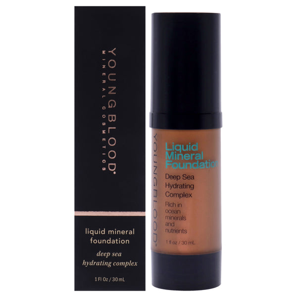 Youngblood Liquid Mineral Foundation - Chestnut by Youngblood for Women - 1 oz Foundation