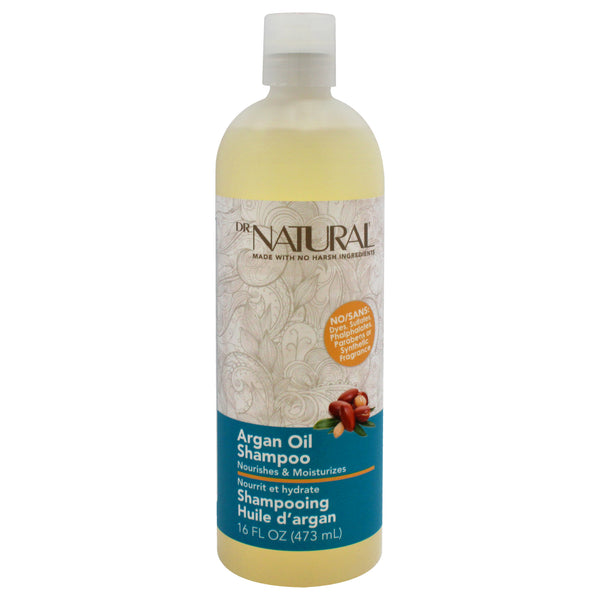 Dr. Natural Nourishing Shampoo - Argan Oil by Dr. Natural for Unisex - 16 oz Shampoo