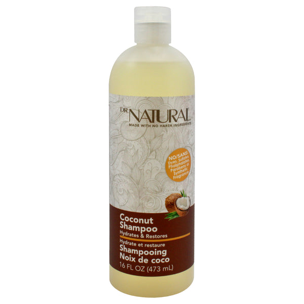 Dr. Natural Intense Hydration Shampoo - Coconut by Dr. Natural for Unisex - 16 oz Lotion