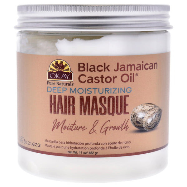 Okay Black Jamaican Castor Oil Hair Masque by Okay for Unisex - 17 oz Masque