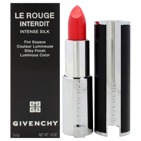 Le Rouge Interdit Intense Silk Lipstick - 304 Mandarine Bolero by Givenchy for Women - 0.12 oz Lipstick (Refillable)