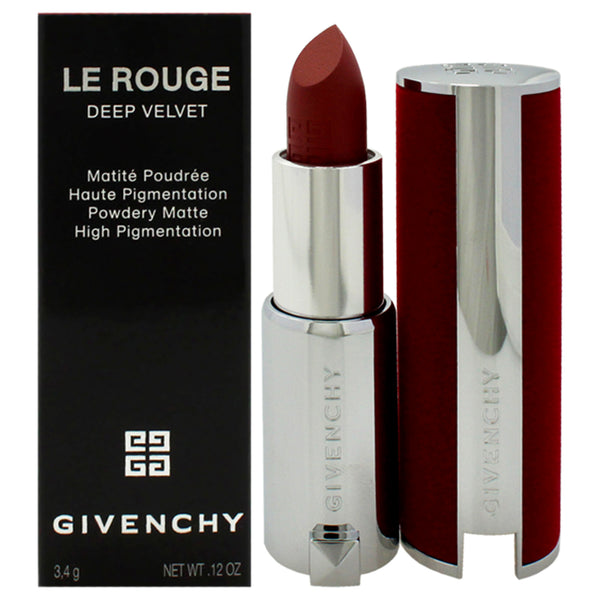 Le Rouge Deep Velvet Matte Lipstick - 28 Rose Fume by Givenchy for Women - 0.12 oz Lipstick