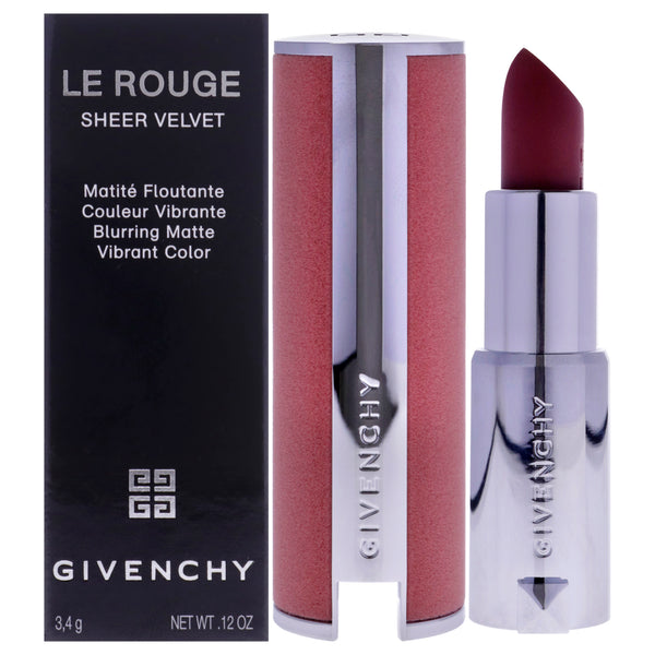 Givenchy Le Rouge Sheer Velvet Matte Lipstick - 16 Neutral Beige by Givenchy for Women - 0.12 oz Lipstick (Refillable)