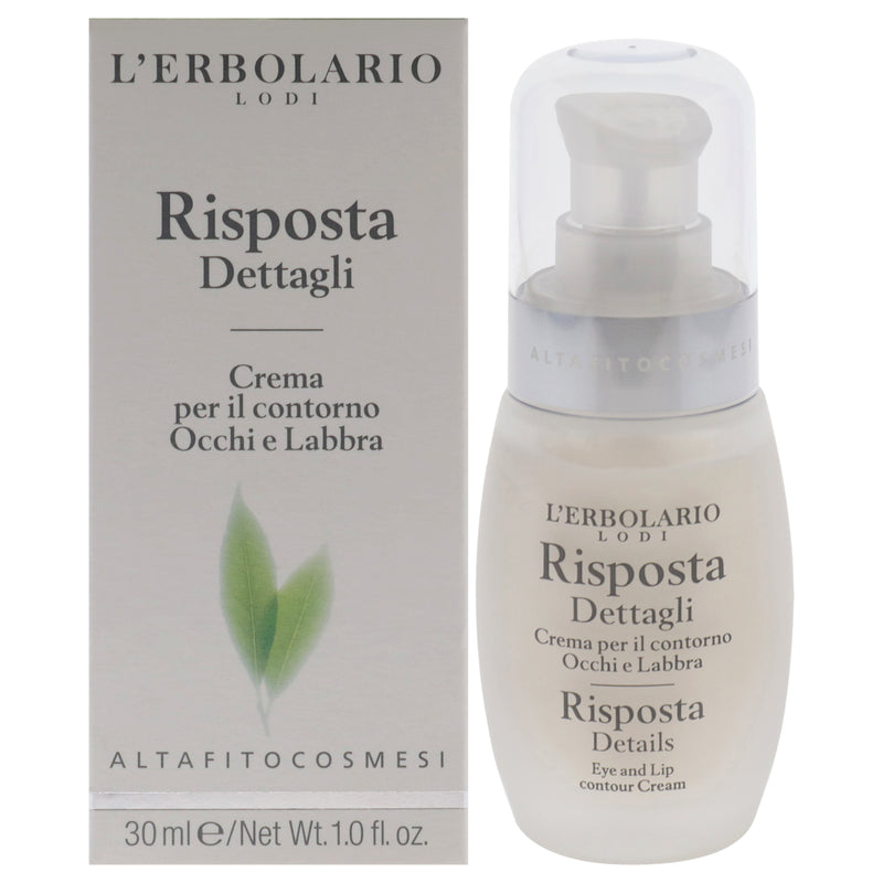 LErbolario Risposta Details Eye And Lip Contour Cream by LErbolario for Women - 1 oz Cream