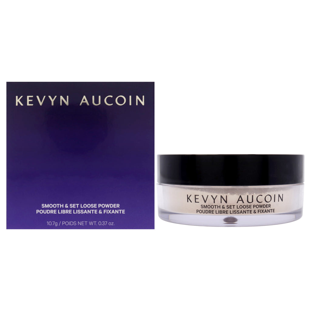 Amazon.com: Kevyn Aucoin Smooth & Set Loose Powder with Puff  NIB Smooth and Set Loose Powder by Kevyn Aucoin for Women - 0.37 oz Powder main image 1