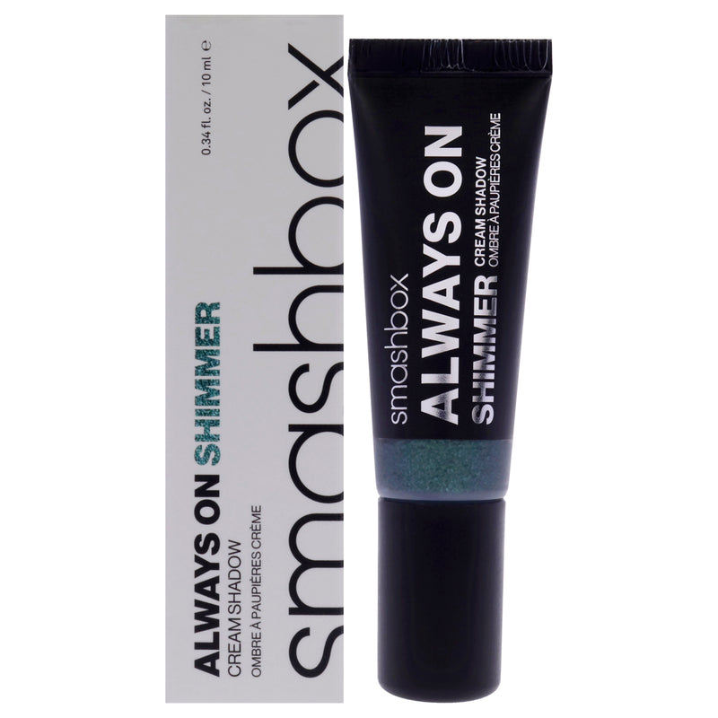 Smashbox Always On Shimmer Cream Eye Shadow - Emerald by SmashBox for Women - 0.34 oz Eye Shadow