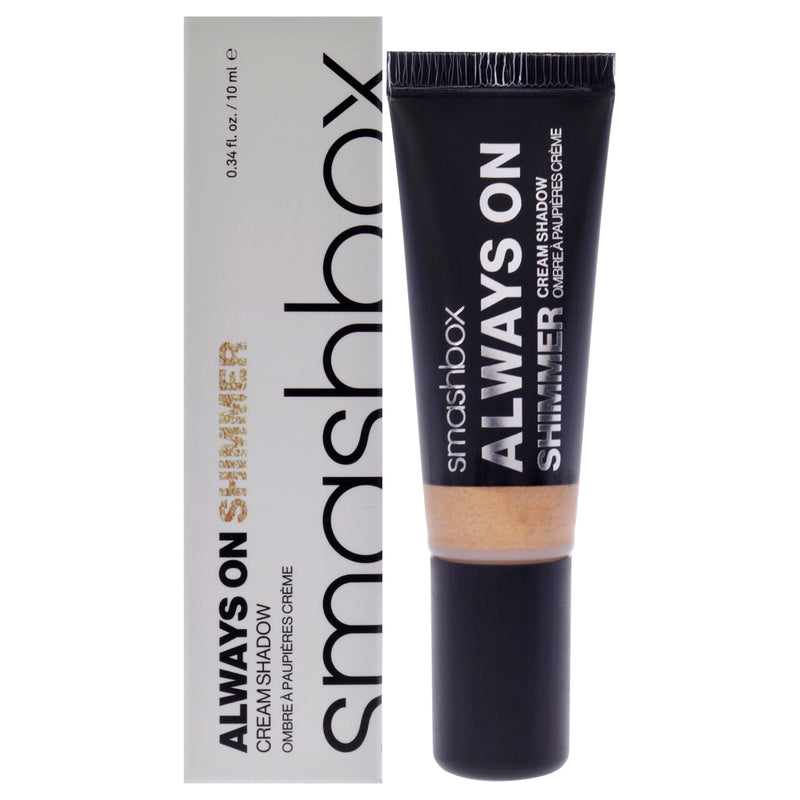 Smashbox Always On Shimmer Cream Eye Shadow - Gold by SmashBox for Women - 0.34 oz Eye Shadow