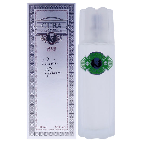 Cuba Cuba Green by Cuba for Men - 3.3 oz After Shave