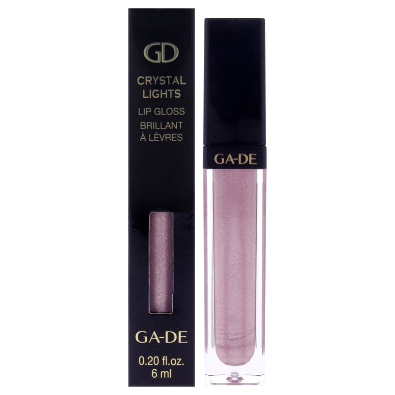 GA-DE Crystal Lights Lip Gloss - 520 Rose Diamond by GA-DE for Women - 0.2 oz Lip Gloss