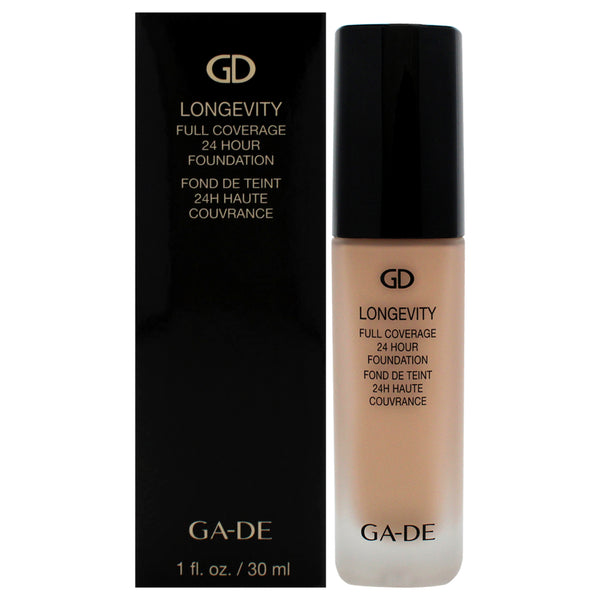 GA-DE Longevity Full Coverage 24Hr Foundation - 550 Fair Neutral by GA-DE for Women - 1 oz Foundation