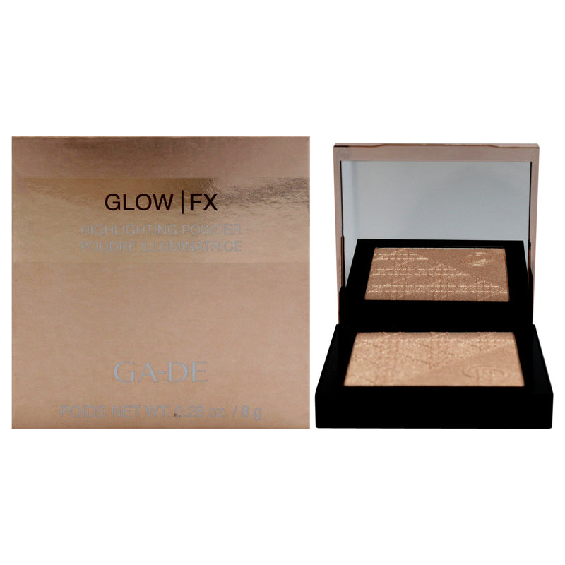 GA-DE Glow FX Highlighting Powder - 134 Forever Gold by GA-DE for Women - 0.28 oz Highlighter