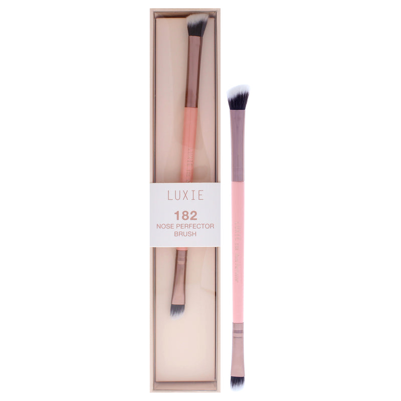 Rose Gold Nose Perfector Brush - 182 by Luxie for Women - 1 Pc Brush