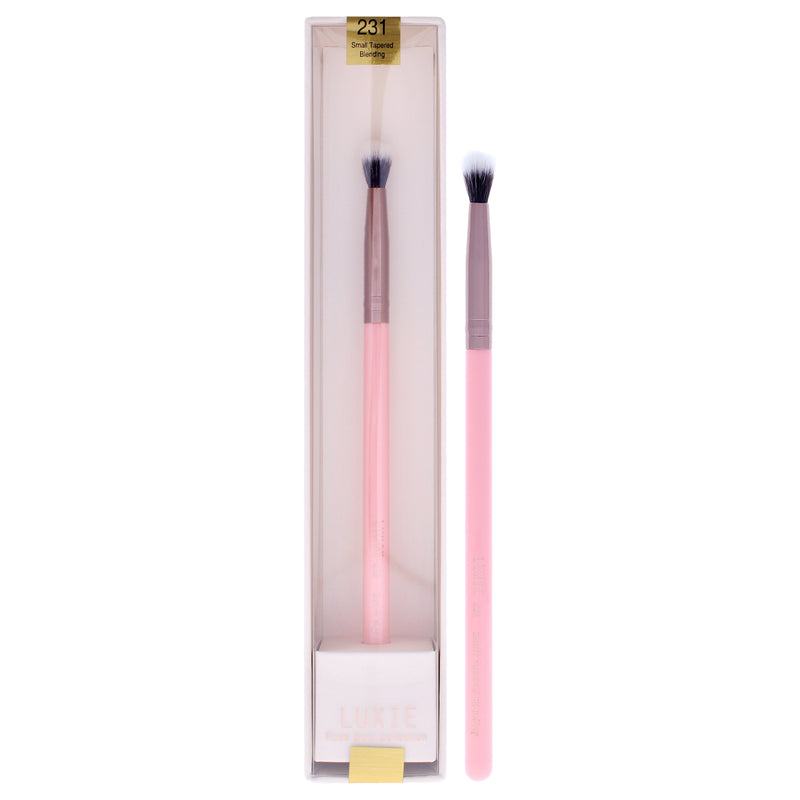 Rose Gold Small Tapered Blending Brush - 231 by Luxie for Women - 1 Pc Brush