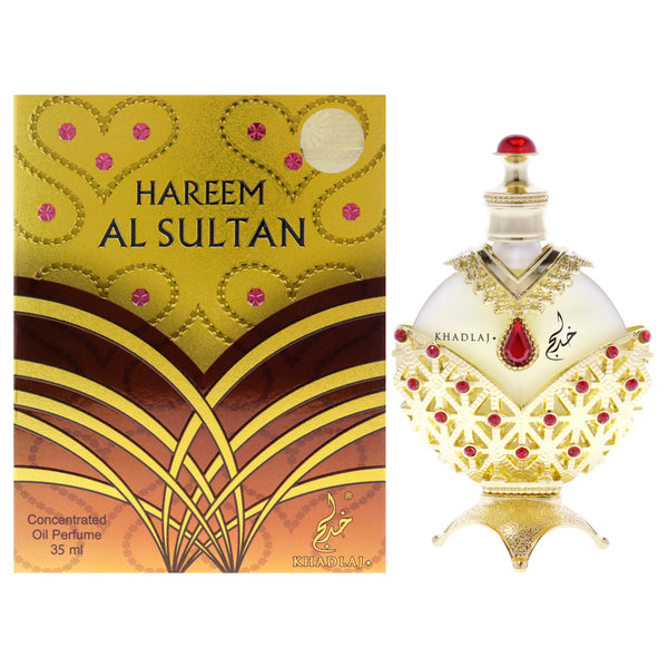 Khadlaj Hareem Al Sultan Gold by Khadlaj for Women - 1.16 oz Concentrated Perfume Oil