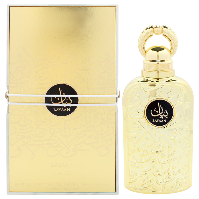 Lattafa Bayaan by Lattafa for Women - 3.4 oz EDP Spray