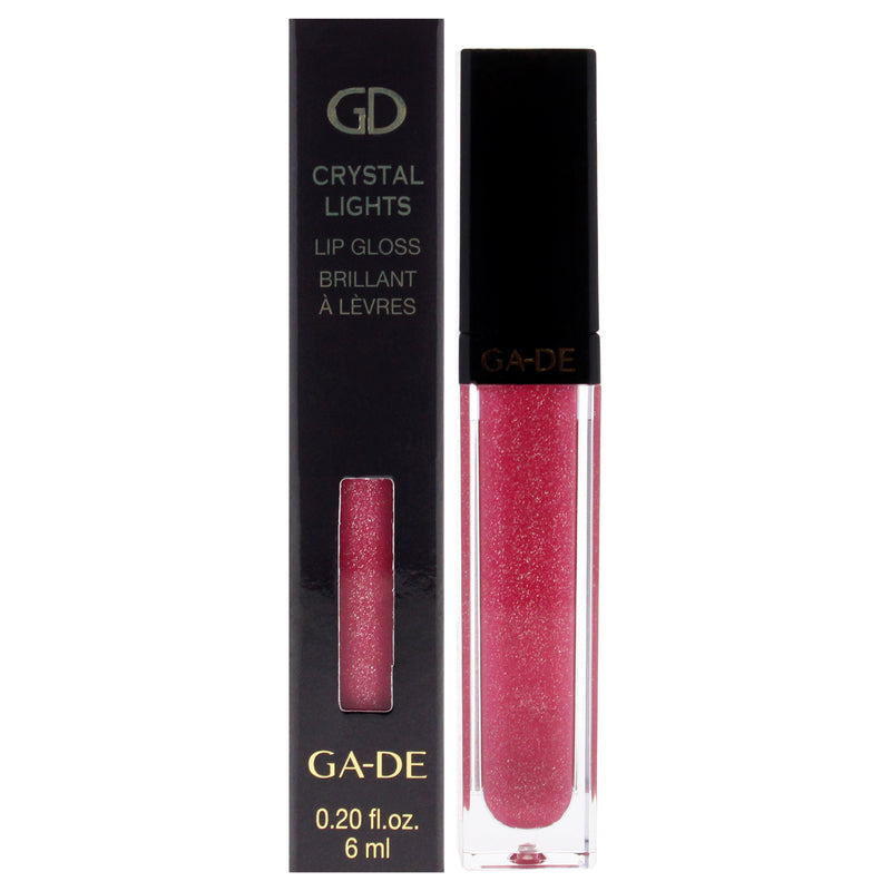 GA-DE Crystal Lights Lip Gloss - 518 Pink Peridot by GA-DE for Women - 0.2 oz Lip Gloss